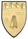 OOK 55007 Shield Picture Hanger Supports Up to 100 Pounds, Brass [並行輸入品]