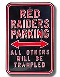 レッドRaiders / Trampled駐車場サイン