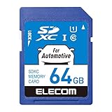 エレコム SDカード 64GB SDXC カーナビ 防犯/監視カメラ ネットワークカメラ 高耐久 Class10 UHS-I MF-DRSD064GU11