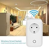スマートソケット、WIFIスマートソケット携帯電話APPタイマーリモートコントロールスマートホーム [並行輸入品]