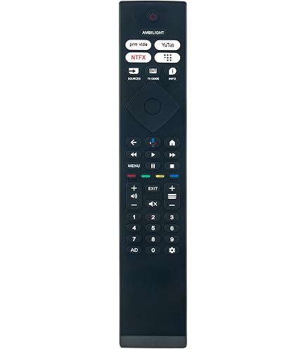 Amazon | テレビリモコン 音声検索対応 fit for Philips フィリップス