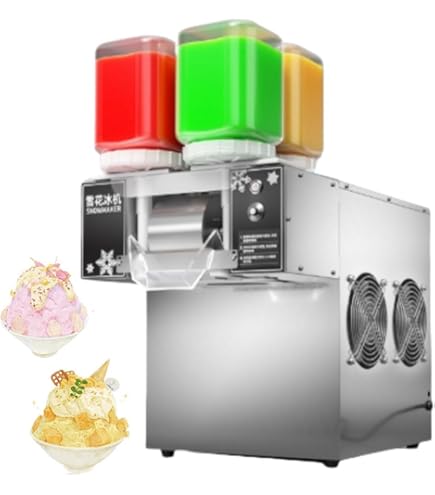 新品 SNOW ICE MACHINE かき氷機（動作確認済み） Amazon | かき氷スノーコーンマシン 再利用可能なプラスチック