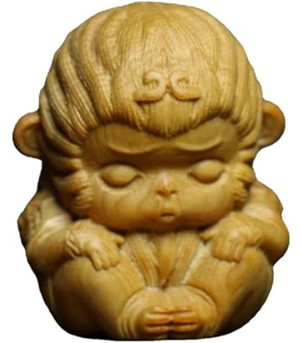 Amazon.co.jp: ブロンズ像 - 頭蓋骨の猿/哲学猿 - ヴォルフガング