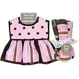 DRESS UP BIB AND BURP CLOTH SET - MAYA by Trend Lab [並行輸入品]