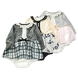 Lily ivory (リリー アイボリー ) グレコロンパス (70～80cm) キムラタンの子供服 (71592-173) ピンク 80