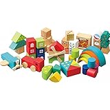 nobrand まち色つみき５０ピース キッズ その他 (807583)