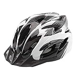 ヘルメット　こども用　スケボー　子供用/大人用　子供 自転車 超軽量 調整可能 幼児 キッズ 小学生 スケートボードなど適用 スポーツヘルメット　【Anyfahison】黑白L