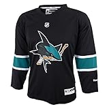 NHL San Jose Sharks Third /代替レプリカジャージー – r58 X 4brr Youth Small/Medium ブラック