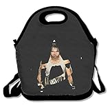 レスリング ヘビー級王座 プロレスラー ダーティ・ディーズ お弁当バッグ ランチバッグ ベビー用バッグ One Size ブラック