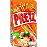 Glico Pretz Bread Stick Tom Yum Kung Flavour 36 G. (net :Pack of 5) by Glico Pretz [並行輸入品]