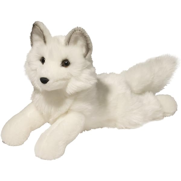 arctic fox cuddly toy