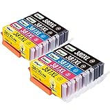 KINGJET キャノン 380 381Canon 380XL 381XL キヤノンインク381互換インク 10本パック対応機種 TS6130 TS6230 TS6330 TS7330 TR7530 TR8530 TR9530 TR703