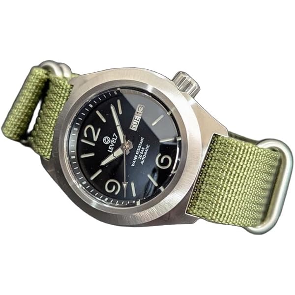 Amazon | 日本製 ハンドメイドの腕時計 10気圧防水 ターコイズブルー