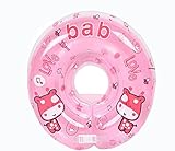 LAZA ベビー浮き輪 音楽付き 首リング 水遊び 可愛い 可調整 お風呂 赤ちゃん用