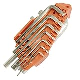 DealMux Lシャフト六角レンチセット、1.5ミリメートル/ 2ミリメートル/ 2.5ミリメートル/ 3ミリメートル/ 4ミリメートル/ 5ミリメートル/ 5.5ミリメートル/ 6ミリメートル/ 