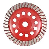 KKmoon ダイヤモンド カップサンダー 研削ホイールディスク ダイヤモンド砥石 180mm 穴径22mm 切断用 グラインディングホイール