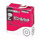 コクヨ ビニールパッチ ロールタイプ 14.5x直径6mm 200片 タ-R1 【 ３ セット 】