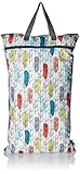 Planet Wise Hanging Wet/Dry Diaper Tote Bag, Quill by Planet Wise