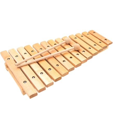 Amazon | ゼンオン 木琴 8音 ZX8K 日本製 バチ付き | 木琴 | 楽器