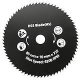 85 mm 72歯HSS円形鋸刃ロータリー切削ディスクホイール用ロータリーツール