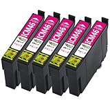 ICM46 IC46 IC4CL46 5本セット EPSON エプソン 互換 インク カートリッジ EPSON PX-101 PX-201 PX-401A PX-402A PX-501A PX-502A PX-610F PX-A620