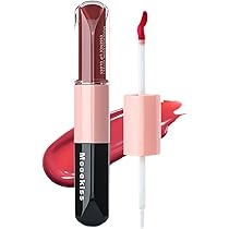 Amazon | Mooekiss リップグロス マットリップ 2in1 リップ 落ちない