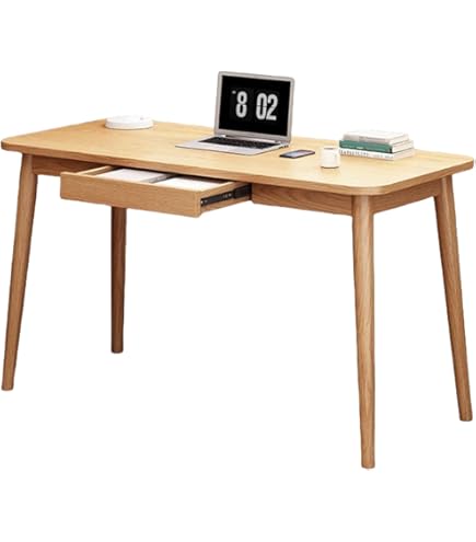 Aibiju 天然木 机 デスク パソコンデスク 幅100奥行55高さ75cm Aibiju 天然木 机 デスク パソコンデスク 幅100奥行55高さ75cm