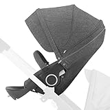 ストッケ ストローラーシート ブラックメラーンジ  ※本体別売り