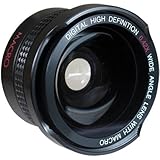 新しいスーパーワイドHD魚眼レンズレンズfor Panasonic Lumix DMC - gf5 X (すべての色) (37 mm互換)