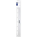 ステッドラー(STAEDTLER) 直定規 アルミ定規 スケール 30cm すべり止め付き 1本 563 30