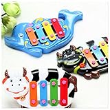 新しいミュージカル教育動物Developmental音楽Bell Toy 4トーンfor Kids Baby