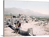 The Henry Fordプレミアムシックラップキャンバス壁アート印刷題名新しいメキシコPueblo de Taosヴィンテージ写真 40" x 30" ah0200-0301_24_40x30_n