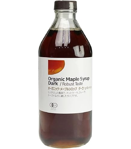 Amazon | オーガニック メープルシロップ アンバー リッチ テイスト