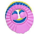 赤ちゃんキッズの子供のための耳の洗浄髪の盾の帽子と2個の柔らかい調節可能なシャンプーの入浴シャワーキャップの帽子