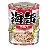 海缶 ミニ3P かつお 180g(60g×3缶)×24個セット