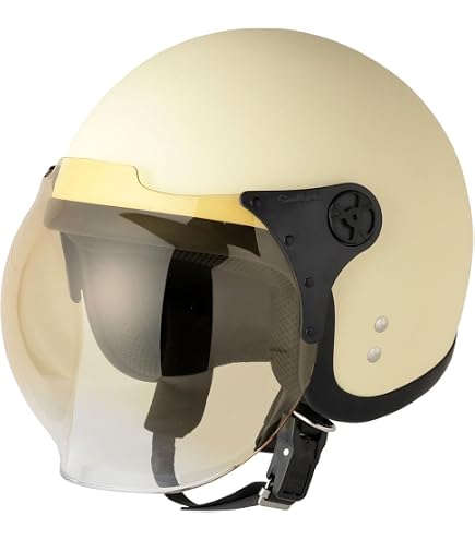 Amazon.co.jp: オートバイハーフヘルメットジェットヘルメットDOT +