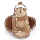 ベビーサンダル、AutumnFall幼児用ベビー男の子女の子ベビーベッドシューズ新生児ソフトソール滑り止めコットン最初Walkers Age:0~6 Month