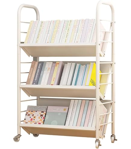 Amazon.co.jp: 本の陳列台 木製4段傾斜棚本棚本棚マルチユース