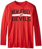 NHL New Jersey Devils Shoot Out L / S Tee XL レッド