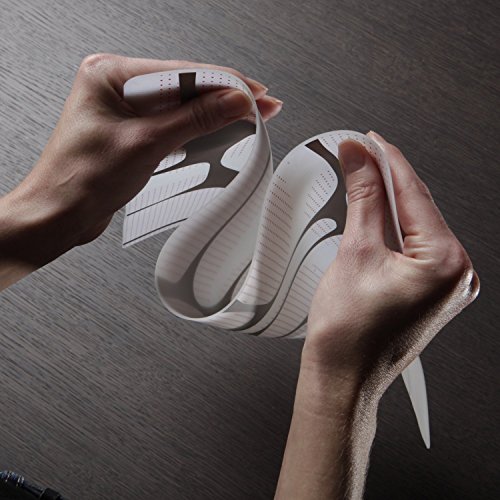 moderntwist Silicone Placemat, Linen Pattern, Silver by moderntwist