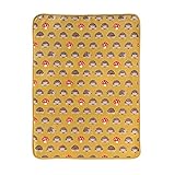 ホッペッタ Hoppetta シェニール織 ブランケット 5438