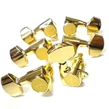 GOTOH SG301 01 GG L3 R3 ゴールド 両側タイプ ギター ペグ 6個セット 【Ebiオリジナルピック付】