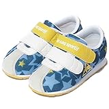 ルコック ベビーシューズ キッズ 子供靴 Le Coq Sportif モンペリエ3 NY ART F QEN6306 スニーカー 運動靴 男の子 女の子 通園 通学 おでかけ ベロクロ かわいい ベ