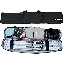 Amazon.co.jp: スキーケース オールインワンバッグ 防水 大容量 NNOUM