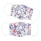 COLORFUL CANDY STYLE LAURA ASHLEY マスク 大人用 抗菌 布製 おしゃれ 2枚セット 花粉 Floret N5328622