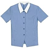 UNIWEAR(ユニウェア) 半袖 ジャケットブラウス SL-994 紺 SS ( 5号 ) ( 日本製生地使用 )