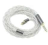 【JSHiFi-Werwolf】MMCX4.4mmリケーブル単結晶銅銀メッキ線材 ドイツ輸入機械編み MMCX4.4mm交換ケーブル MMCXイヤホンアップグレードケーブル (MMCX4.4mm)