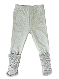 冬用子供服レギンス (グレー)