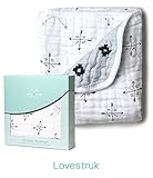 エイデンアンドアネイ ミニブランケット 厚手 おくるみ ドリームブランケット 出産祝い ガーゼケット 【並行輸入品】 Lovestruk