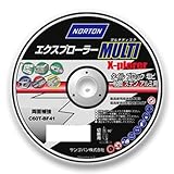 NORTON エクスプローラー MULTI マルチ 多用途切断砥石 150mm 10枚入り